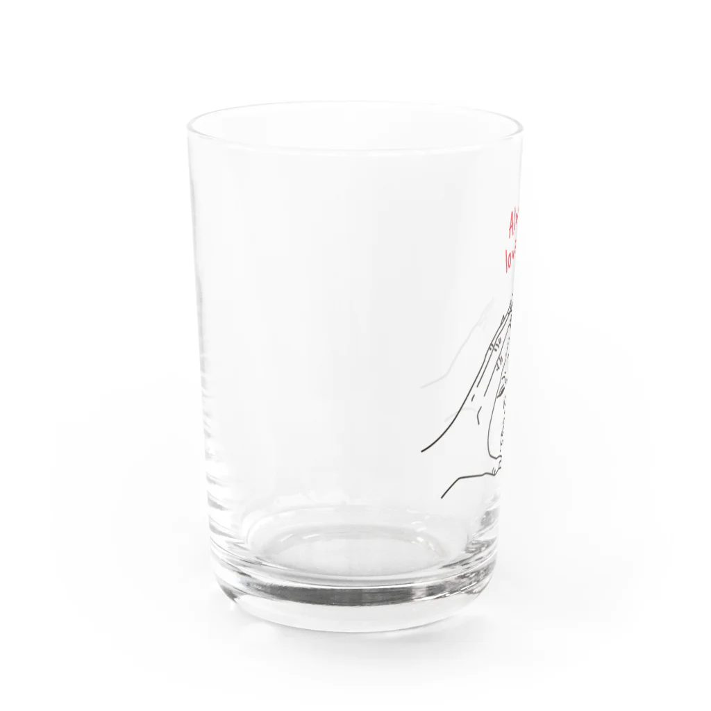 じかんどろぼうのおぶすTシャツ Water Glass :left