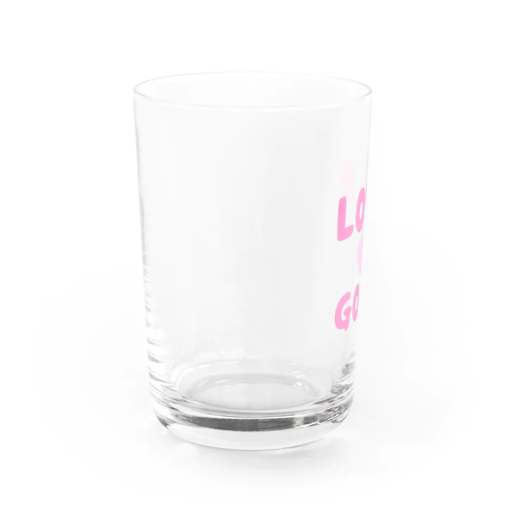 Girly*hガーリーエイチのLOVE GOLF Water Glass :left