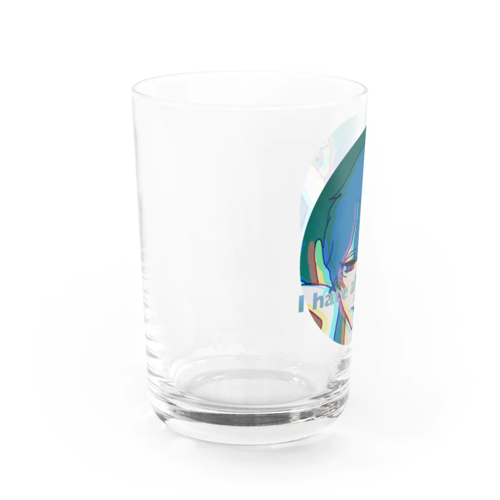 あなたに愛される物になりたいの世界が憎い Water Glass :left