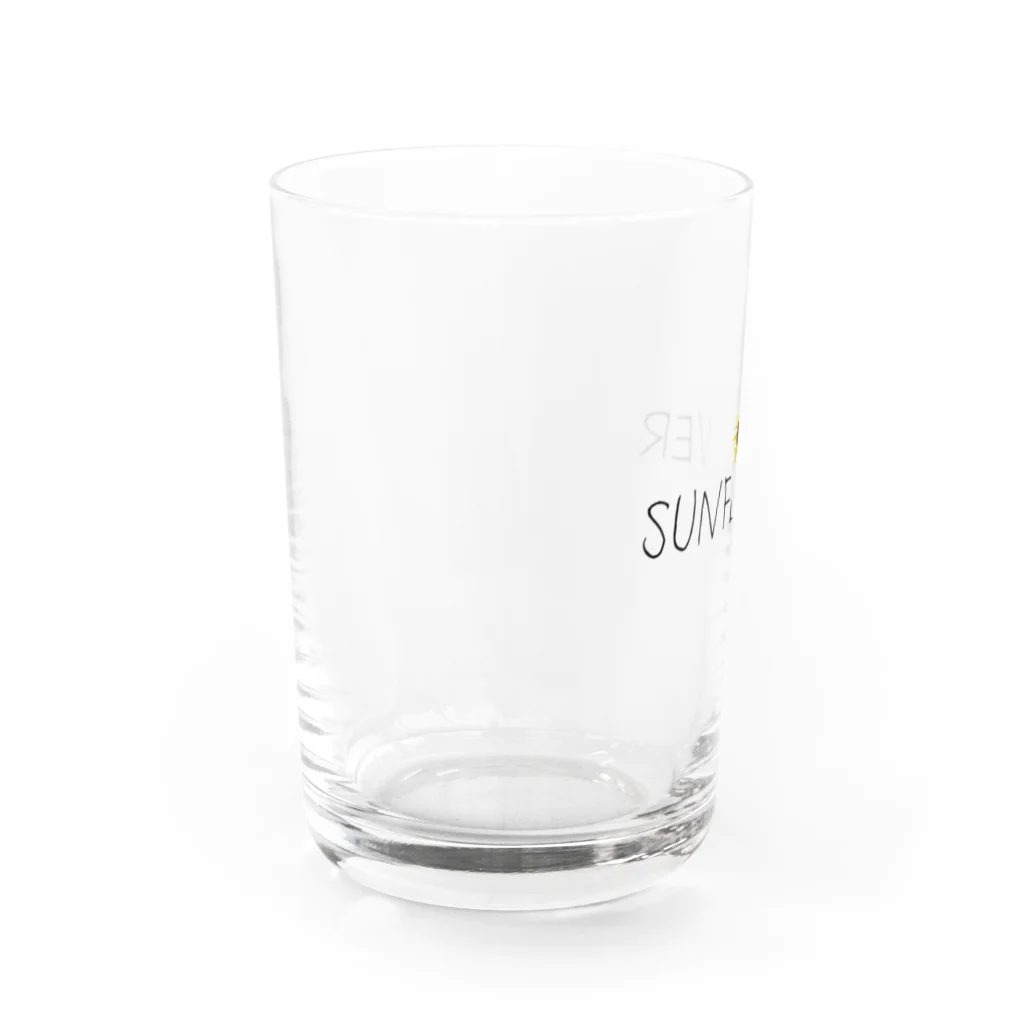 TAKKMAN shopのSUNFLOWER(向日葵) Water Glass :left