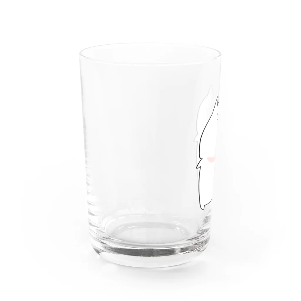 カルロス袴田のシンプルねこ Water Glass :left