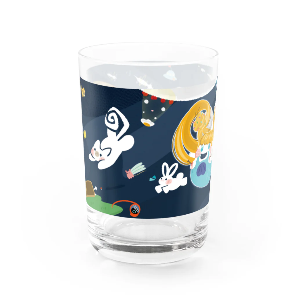 ないしょもち市場のFugamendel - galaxy ver. Water Glass :left