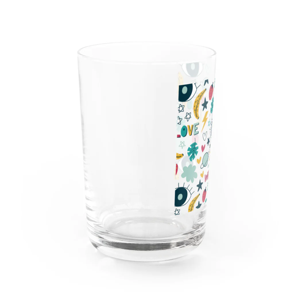 デザインショップ-アトリエのかわいいを集めたデザイン Water Glass :left