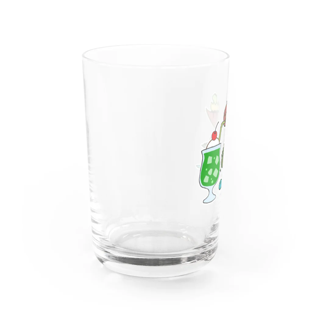 みやたに。工房のクリームソーだいなそー Water Glass :left