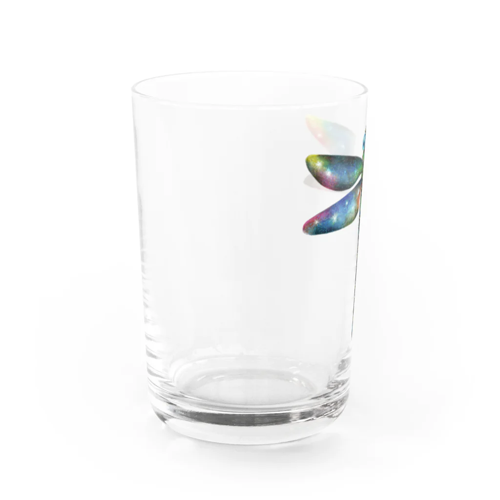 Botanical STUDIOの"T"  Wonderalphabet Water Glass :left