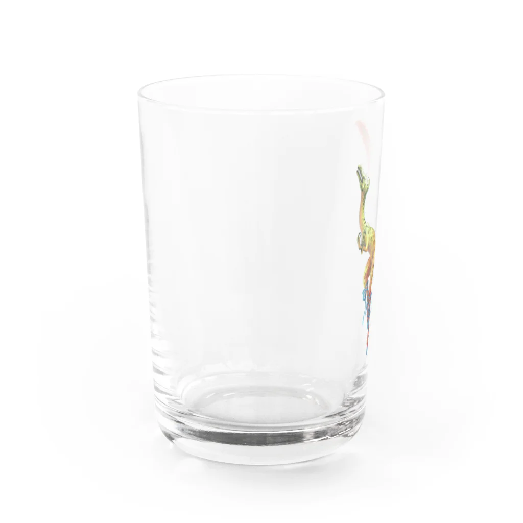 Botanical STUDIOの"Y"  Wonderalphabet Water Glass :left