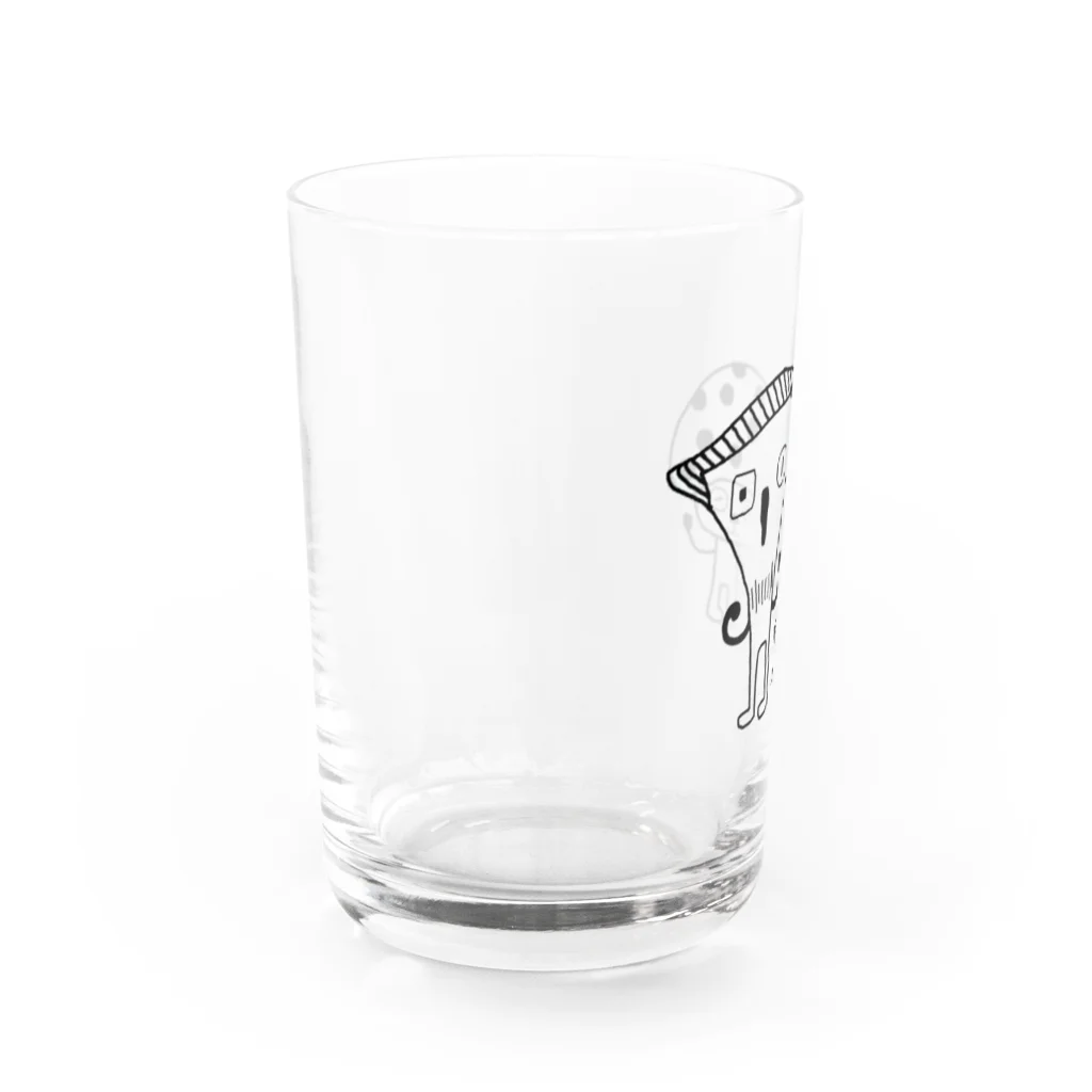 宇宙☆familyのきのこブラザーズ Water Glass :left