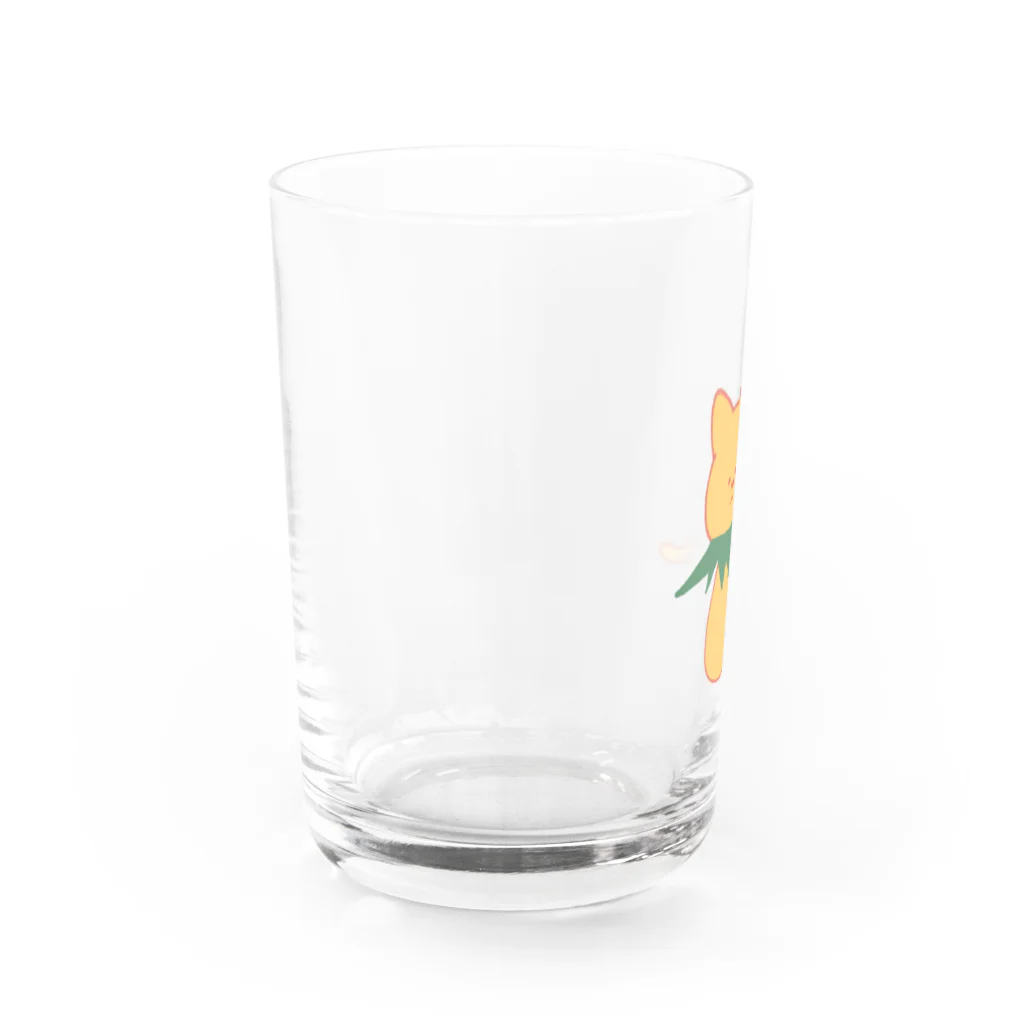 Rutaoのみかんなねこ Water Glass :left