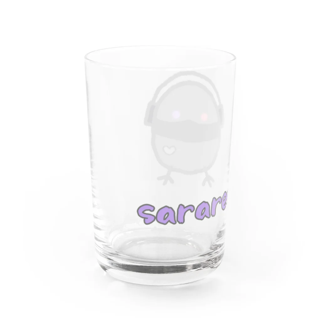 桃華のsararea Water Glass :left