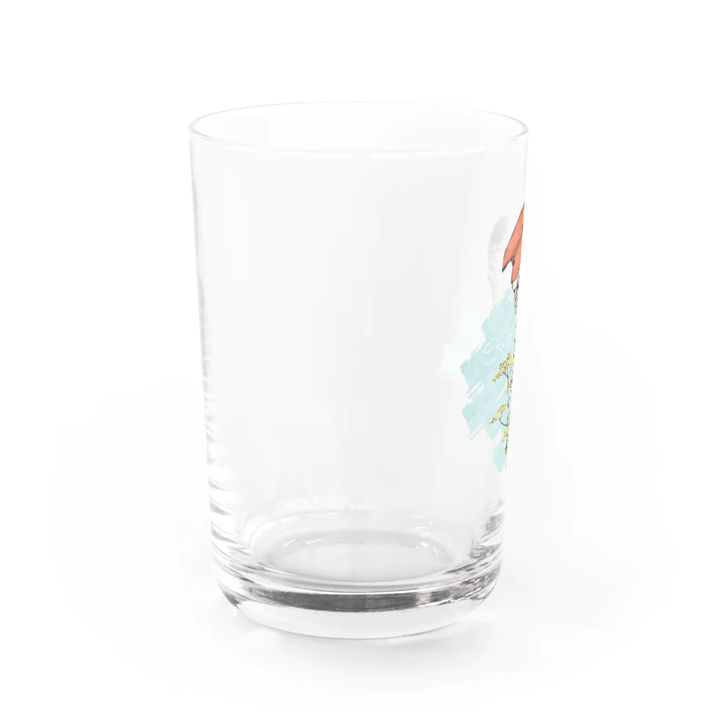 HIGEQLOの山鴞〜ふくろう〜 Water Glass :left