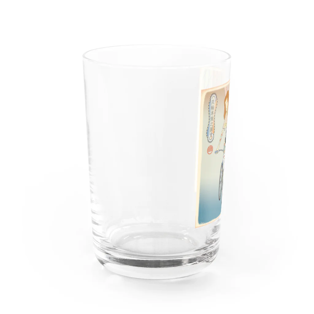 nidan-illustrationの"双輪車娘之圖會" 4-#1 Water Glass :left