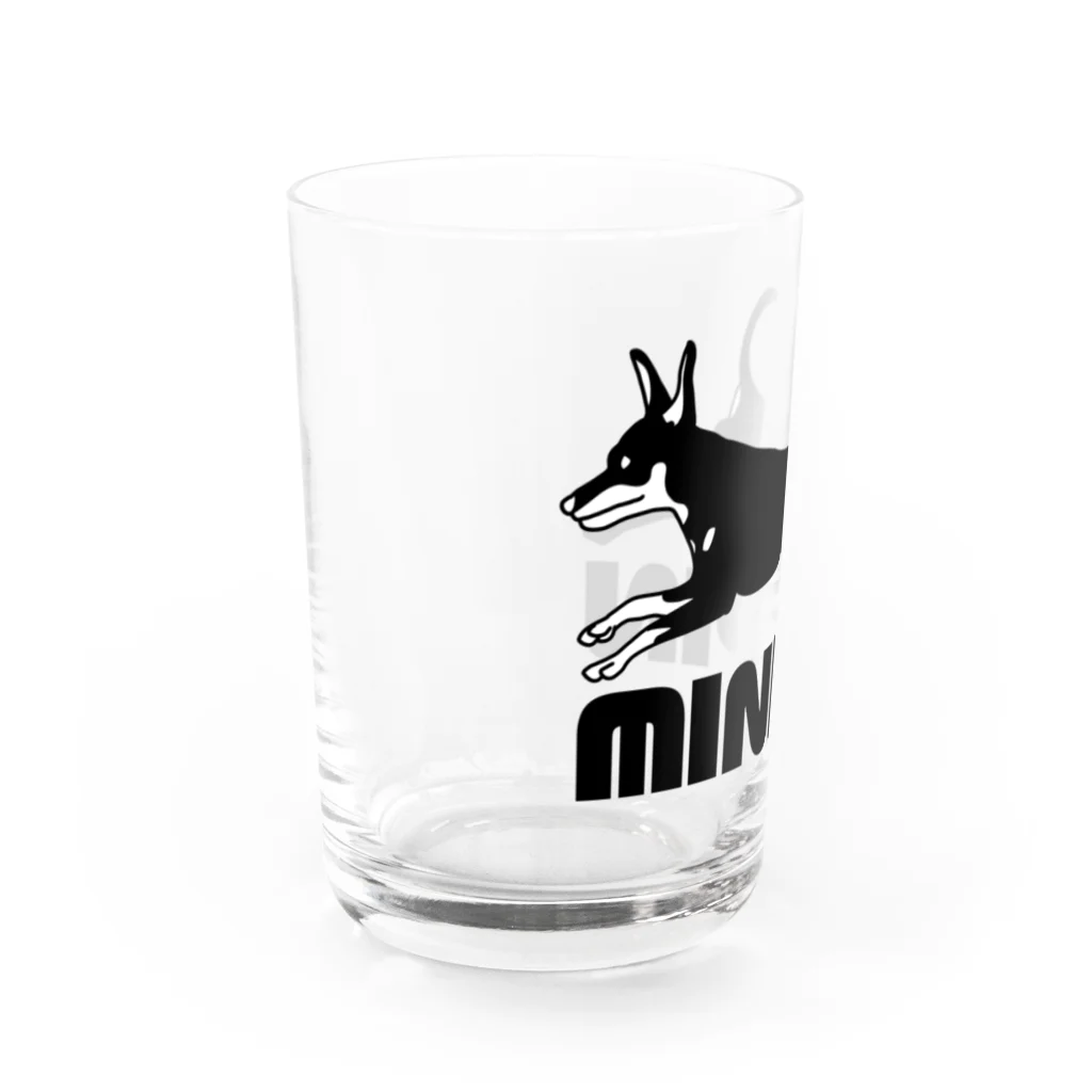 ミニピン クラブ minipin clubのminipin jump Water Glass :left