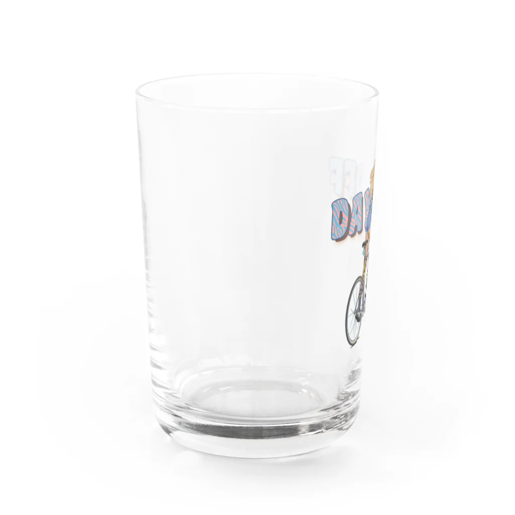 nidan-illustrationの"DAY OFF" Water Glass :left