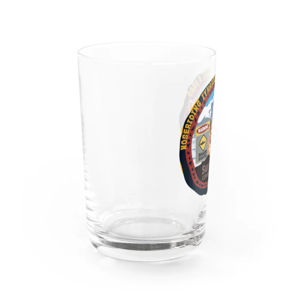 SantaClodaのコーギーズヘッドのマスクコーギー Water Glass :left