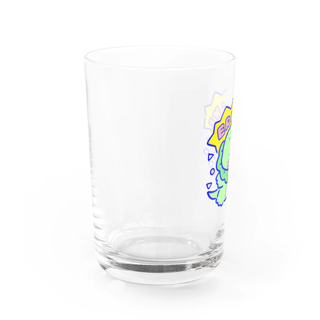 かえこのエリマキトカゲ#01 Water Glass :left