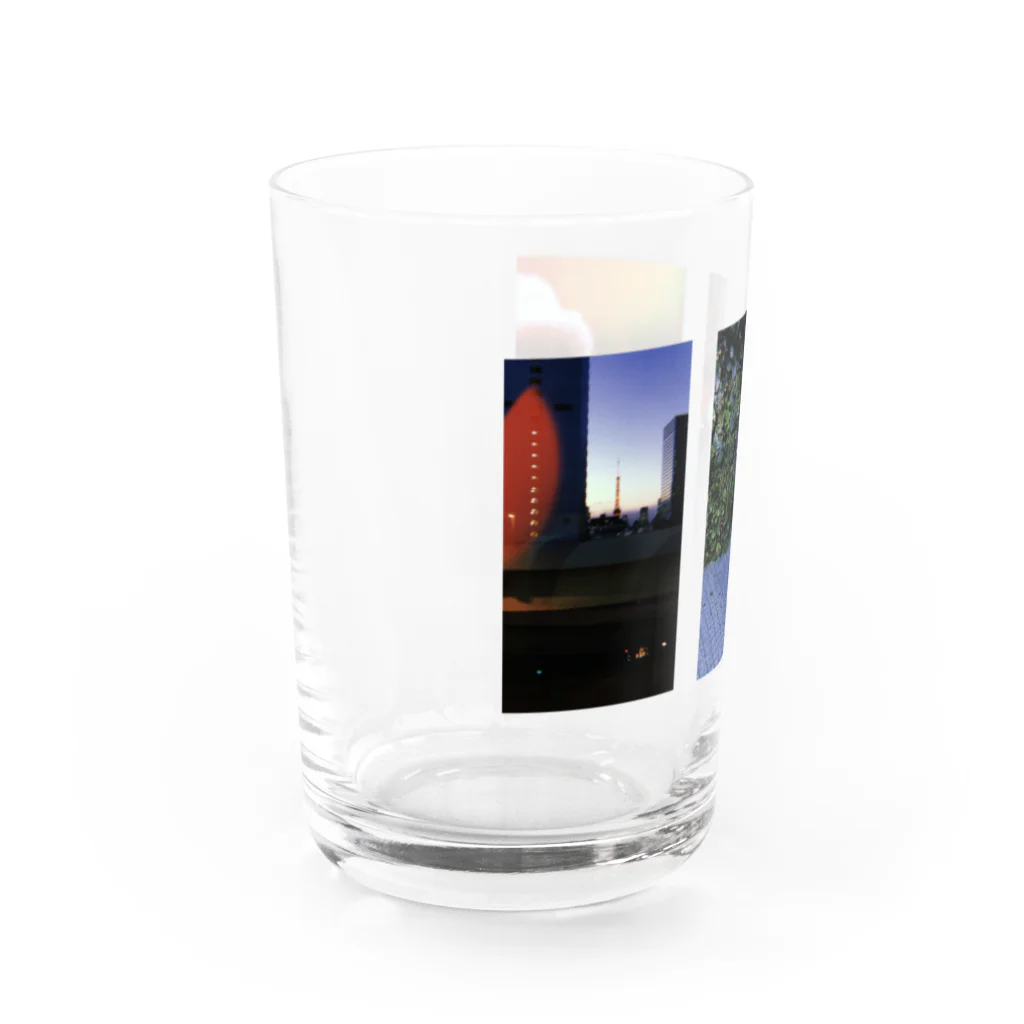 ﾄﾙｺﾞﾚの三連東京 Water Glass :left