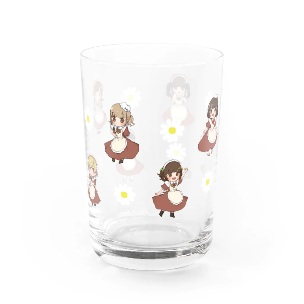 メイドカフェルフナリゼのちびキャラグラス Water Glass :left