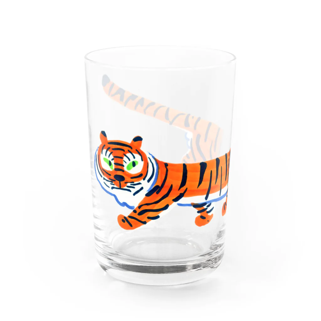 segasworksの足の短いとらちゃん Water Glass :left