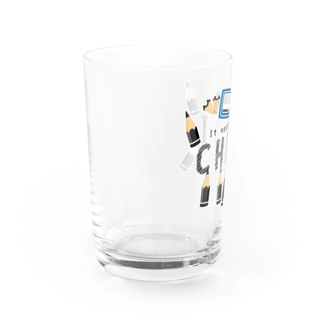 イラスト MONYAAT のちびた鉛筆*B Water Glass :left