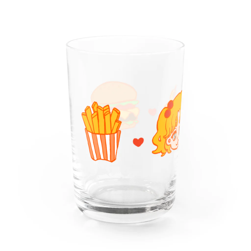 pi_tyoのはらぺこちゃん Water Glass :left