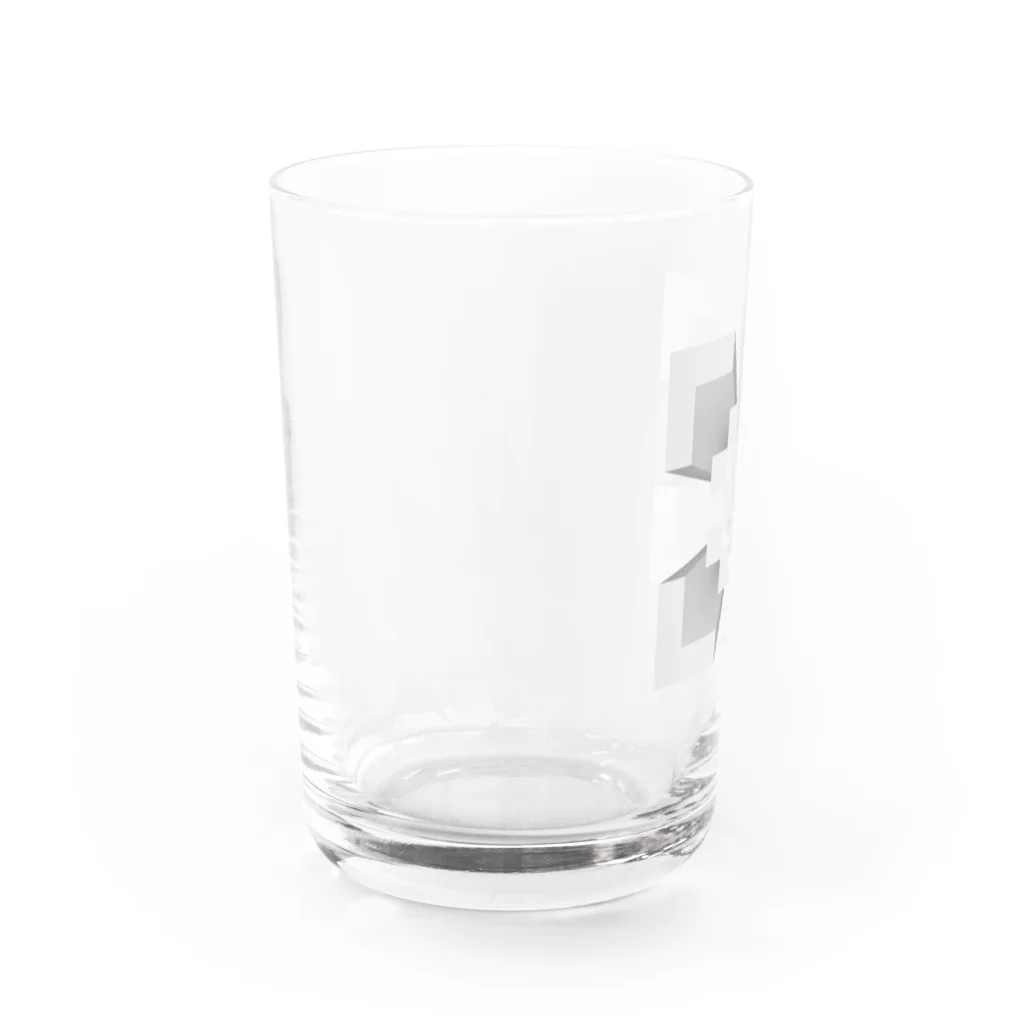 Moustache Produktの市松3D Water Glass :left