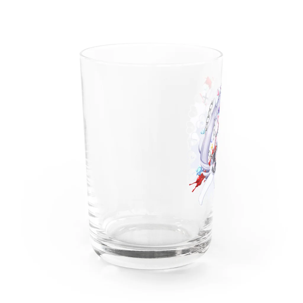 来世の林檎しゃん のSuicide Maid ミニキャラ白色 Water Glass :left