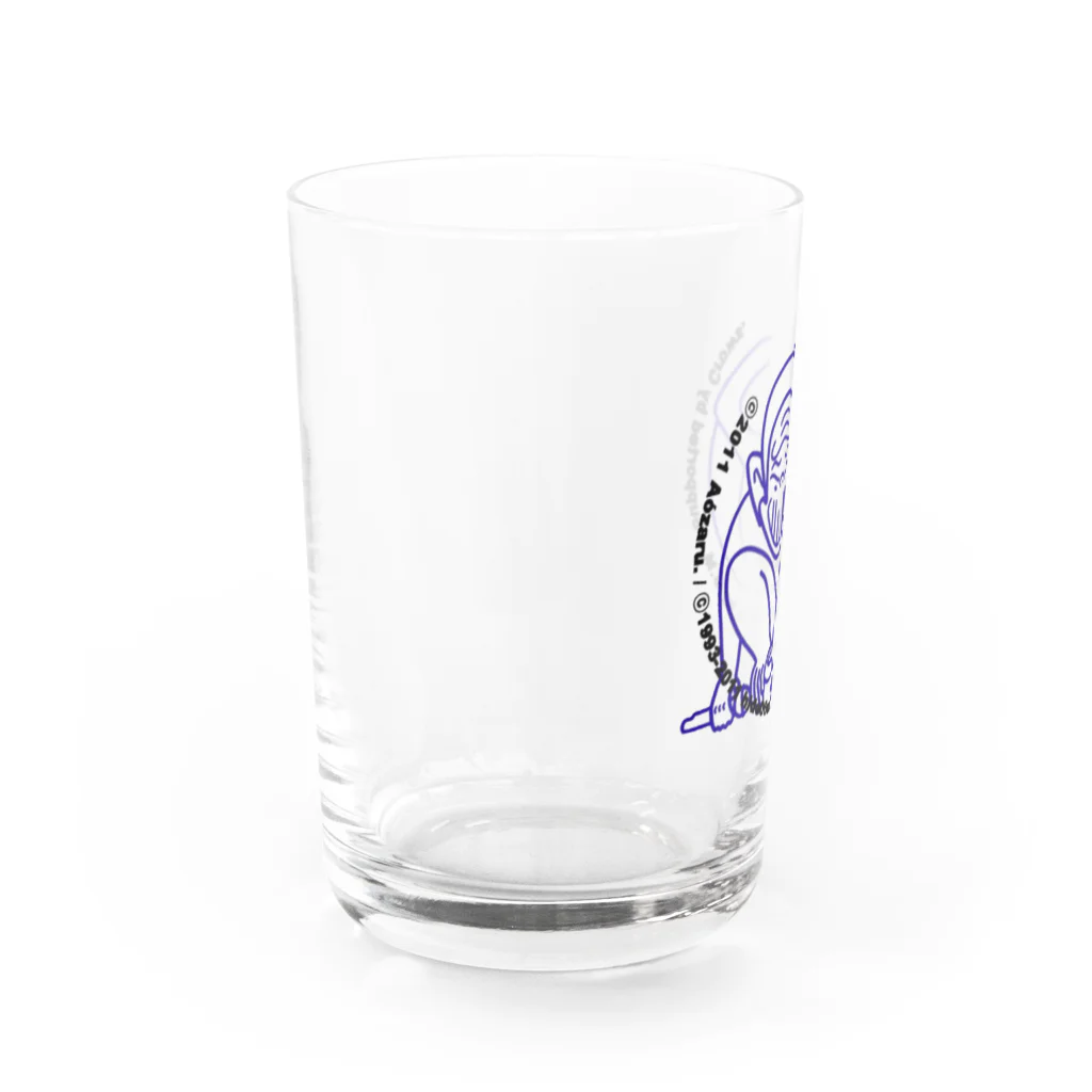 Schnaの青猿 Water Glass :left