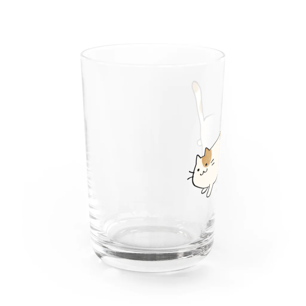アトリエ 千 -sen-のおさんぽねこ Water Glass :left