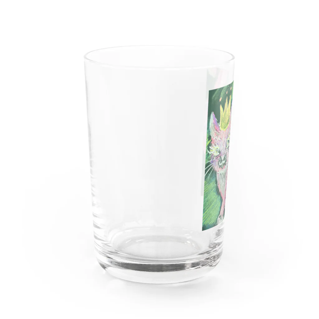 チョークショップチョップのキャットウォーク Water Glass :left