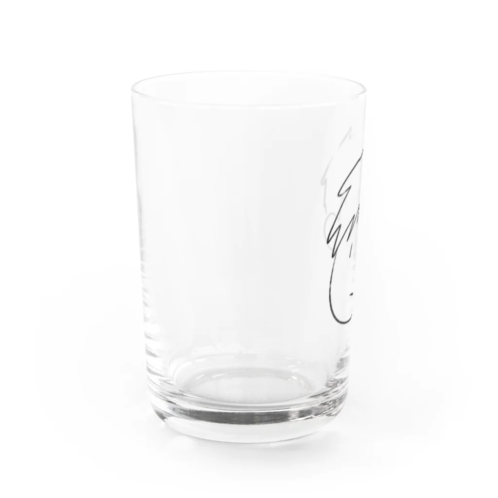 むむむの創作のウェルノくん Water Glass :left