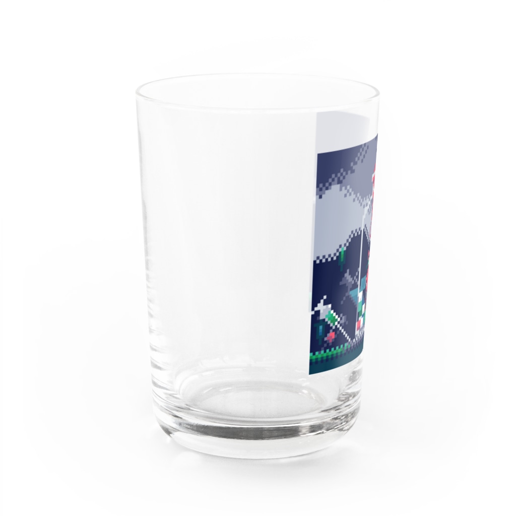 地雷女まお🖤🗝🧸のドット絵たち Water Glass :left