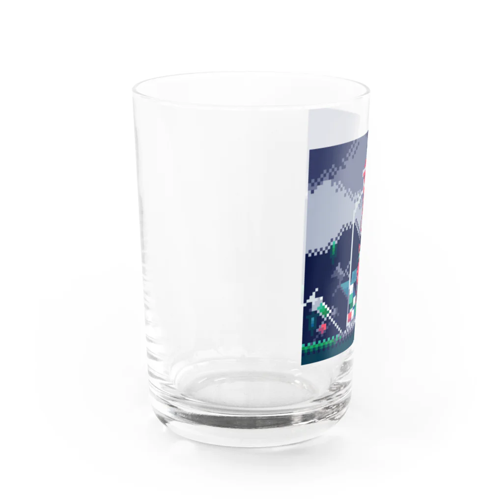 地雷女まお🖤🗝🧸のドット絵たち Water Glass :left