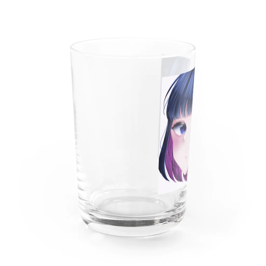 Tsunamayo-onigiriの厚塗り風ガール Water Glass :left