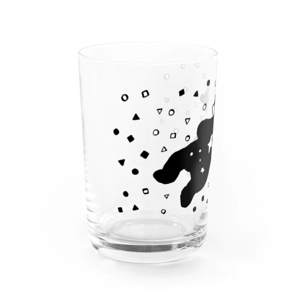 SAORI ym goods shopのツキノヨグマ小熊 Water Glass :left