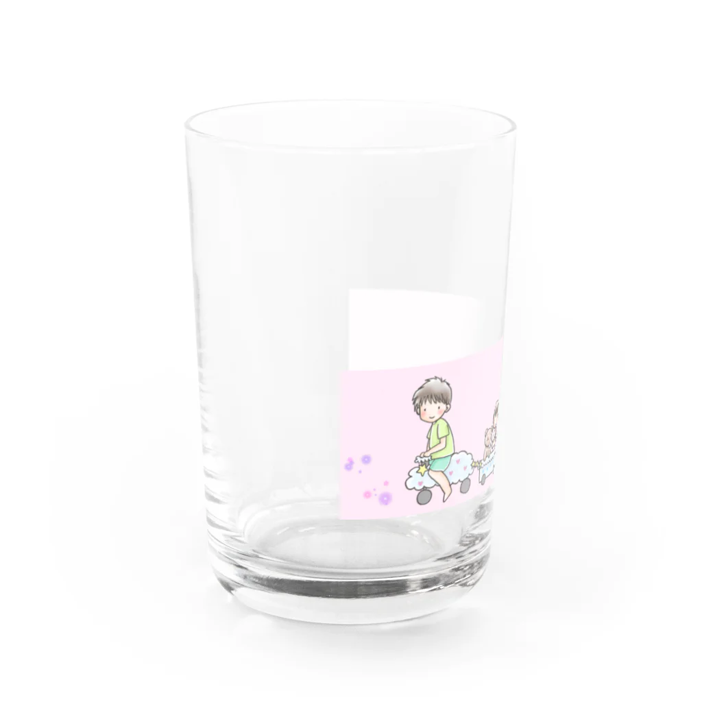 おにゃんこぽんのおみせのおでかけ Water Glass :left