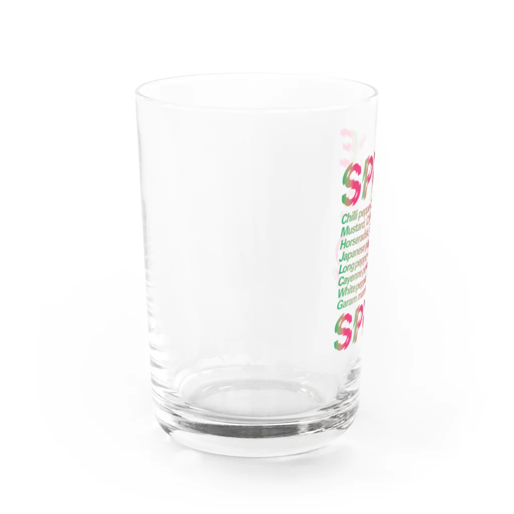 LONESOME TYPE ススのSPICE SPICY（Chili） Water Glass :left