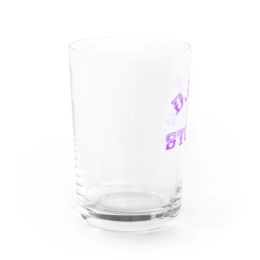 D.U.F STOREのDUF OLDロゴ Water Glass :left