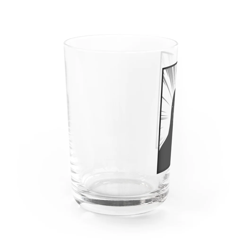 From the ship to the beachのカラス Water Glass :left