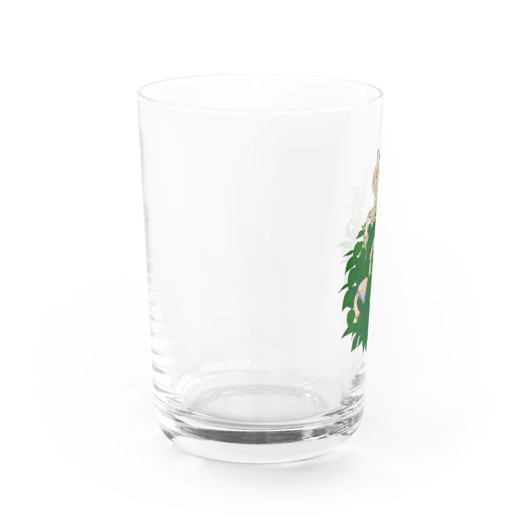 くらはしれいの紫陽花 Water Glass :left