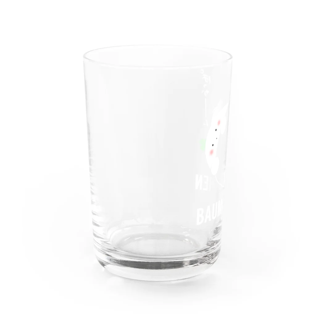 ゆるり堂のカラーでぱっかーん白 Water Glass :left