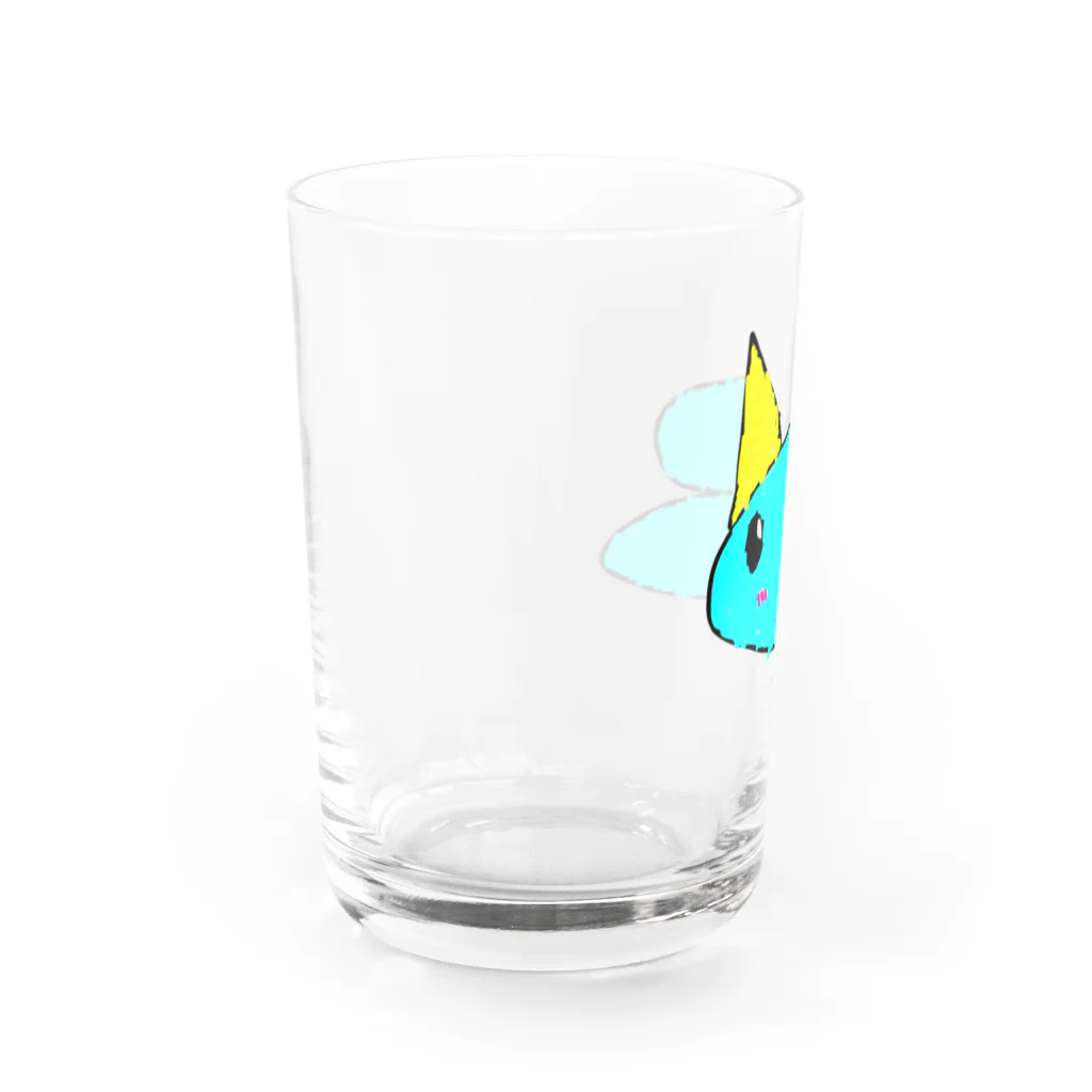 くまくまこーぽれーしょんのサカナユニコーン Water Glass :left