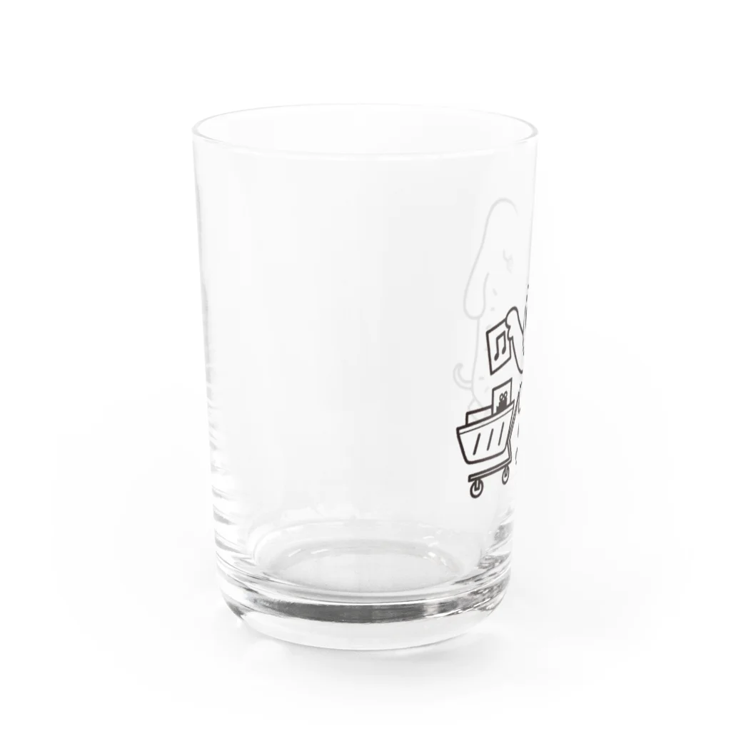 i6nsの買い物マモちゃん Water Glass :left
