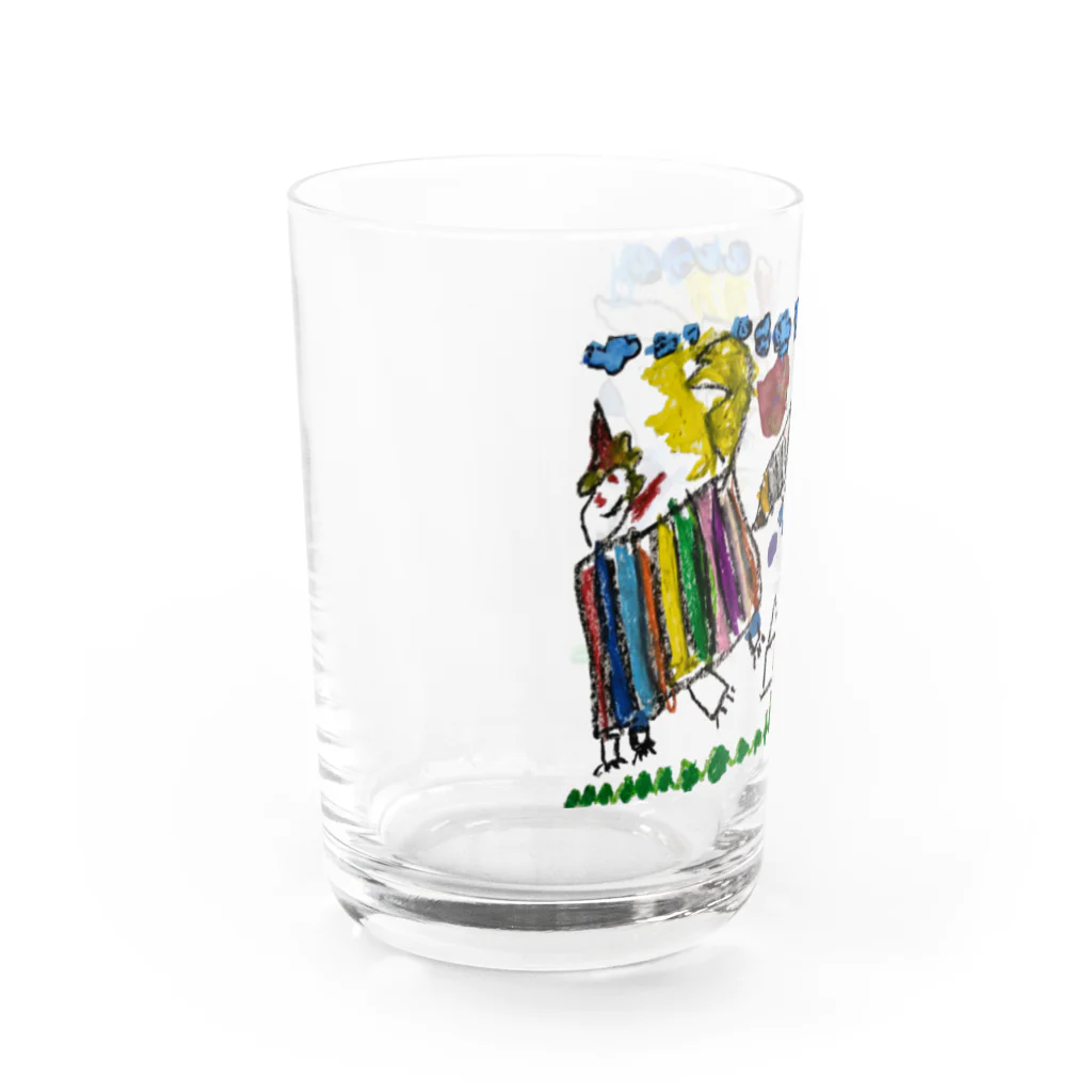 ぷらむにぃのにじいろのりゅう Water Glass :left