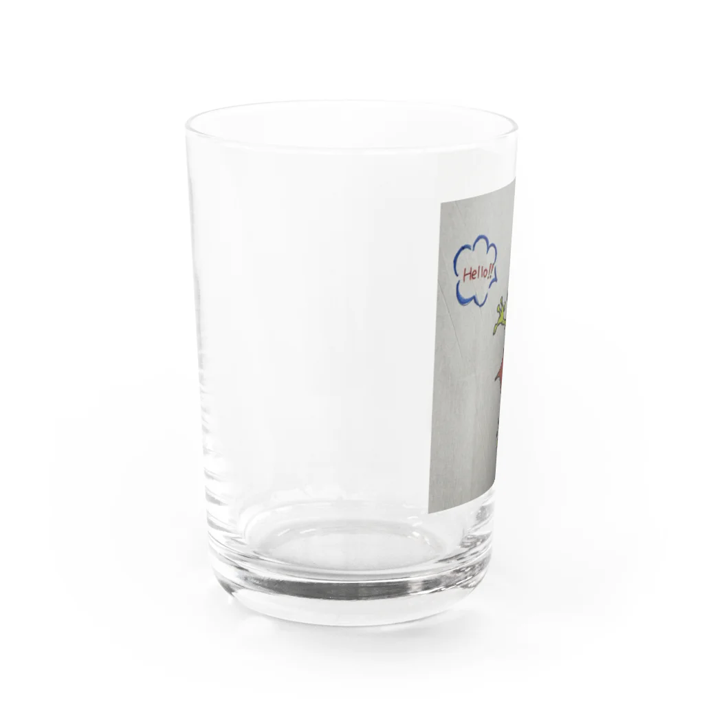 HK mr,s405 shopのHello！！  かえるの王子様 Water Glass :left