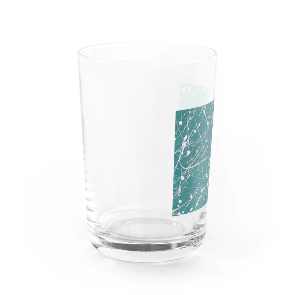 そちもち展のえのぐ白 Water Glass :left