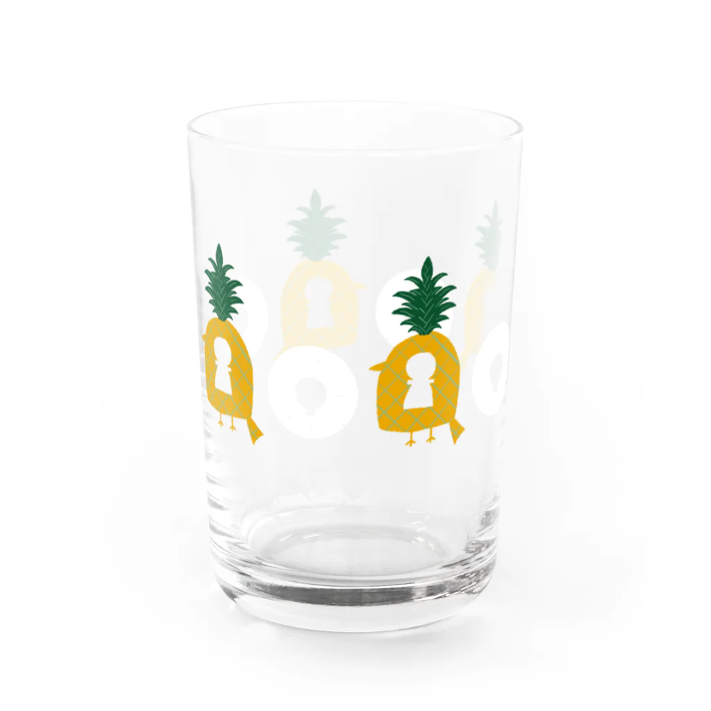 BeArtSuzumaruのパイナップルMOZU/KOFUN Water Glass :left