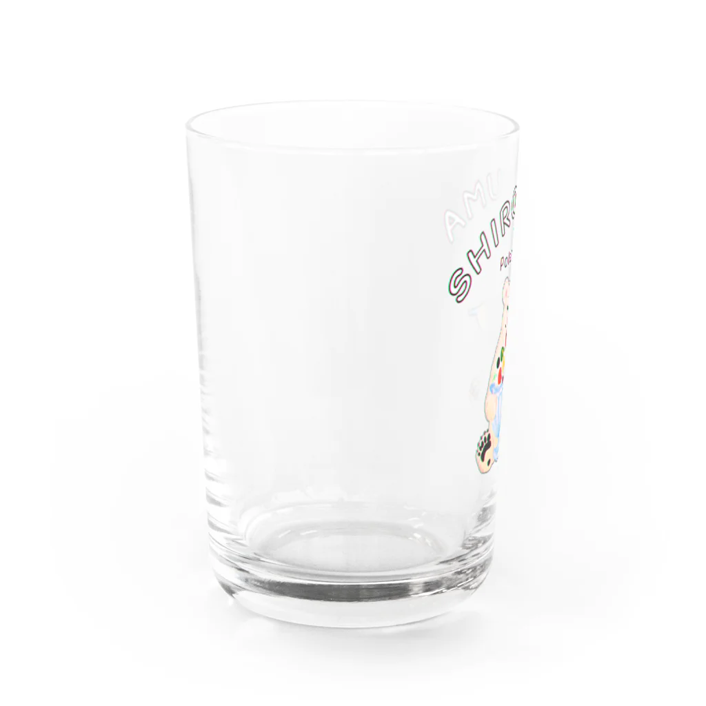 のぐちさきのシロクマさんの白くまタイム Water Glass :left