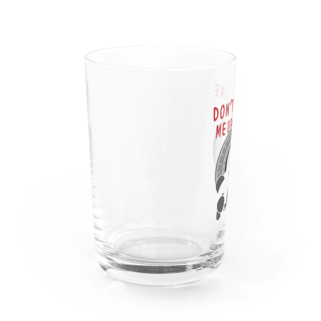 イラスト MONYAAT のズレぱんだちゃんのおこさないでねC  Water Glass :left