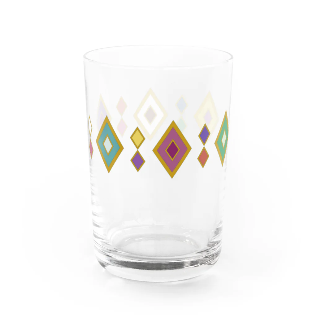 フタイチノオミセのオリエンタルダイヤ Water Glass :left
