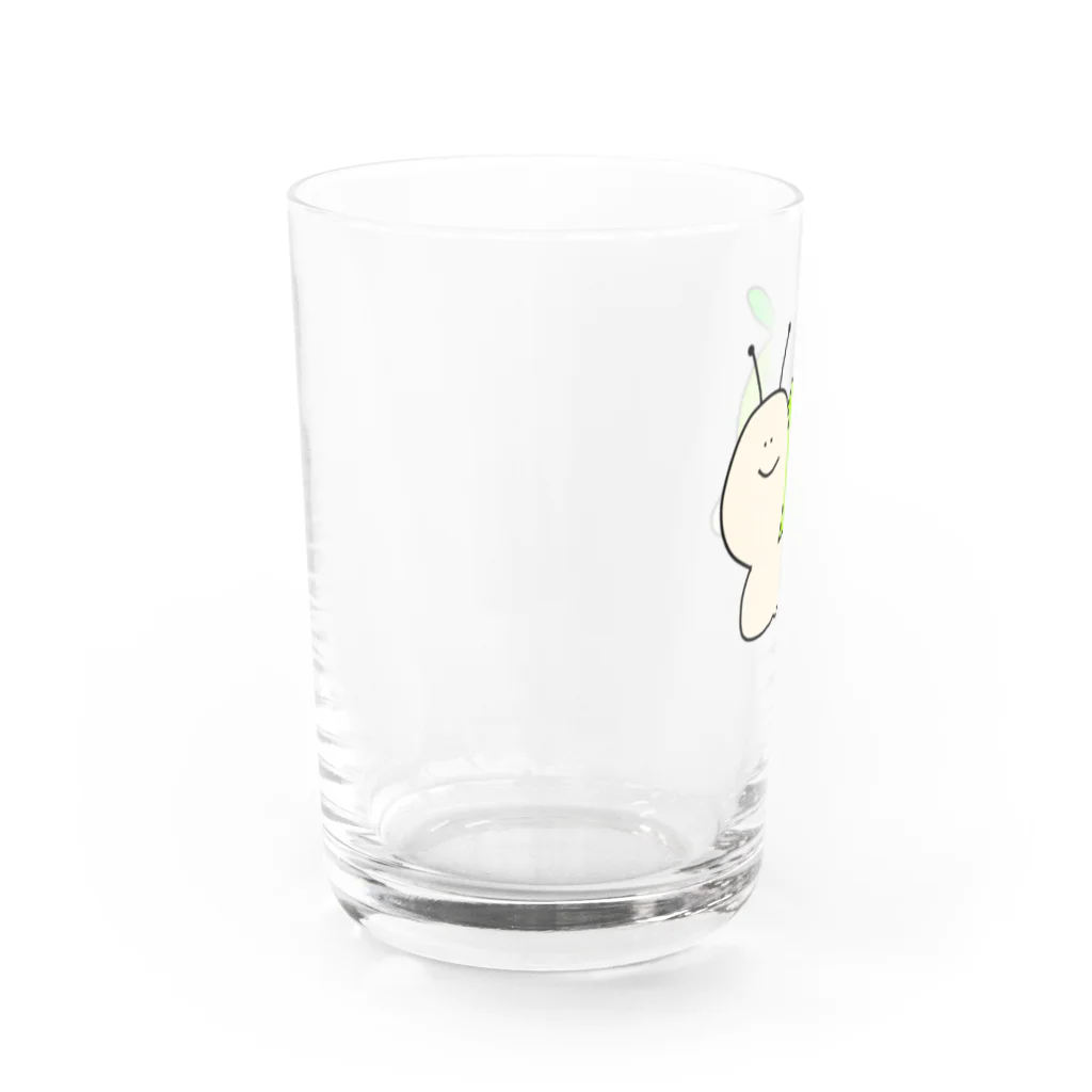 ゆるいもの倶楽部の🐌カタツムりんご🍏 Water Glass :left